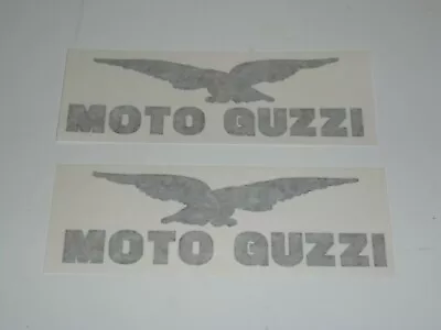 Moto Guzzi Decal SET Lemans 1000 Lario 650 Gas Tank LARGE Black/gold 190mm • $20.75