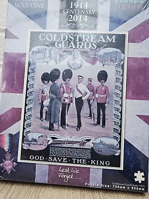 Coldstream Guards 1914 Centenary 2014 Jigsaw Bnib World War One • £8.50