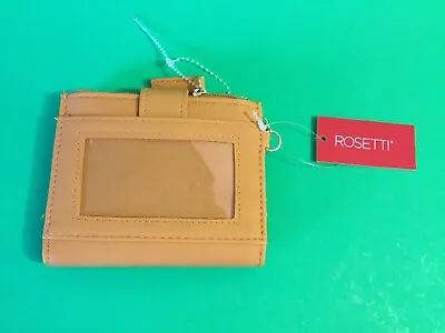 New ROSETTI Woman’s Wallet Marigold W/Silver MSRP $29.00 • $18
