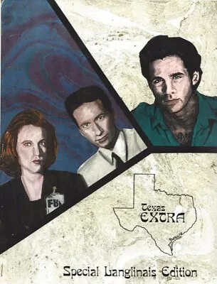 X-Files Multi Media Fanzine  Texas Revelations Special Edition   GEN 1997 • $25