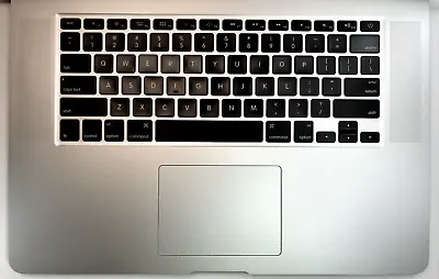 MacBook Pro 15  Mid 2015 A1398 PALMREST KEYBOARD TRACKPAD *NO BATTERY* GRADE A-✅ • $40
