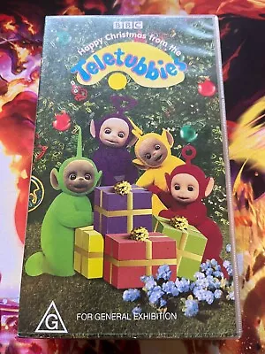 Happy Christmas From The Teletubbies VHS • $10