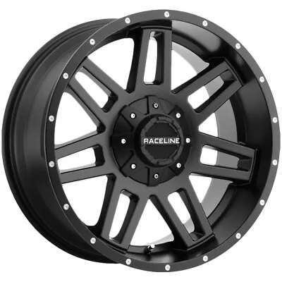 Raceline 931B Injector 17x9 6x5.5 /6x135 +0mm Satin Black Wheel Rim 17  Inch • $239