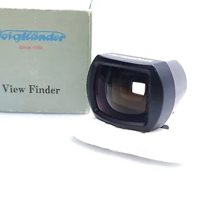 [MINT] Voigtlander 28mm Viewfinder Black View Finder From Japan • $218.88