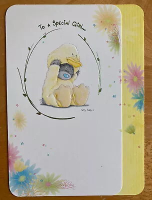 ‘To A Special Girl’ Me To You Easter Card - Tatty Teddy Bear - 6.75”x4.75” • £1.75