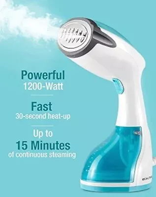 BEAUTURAL Handheld Clothes Steamer - Light  Blue  • £16.99