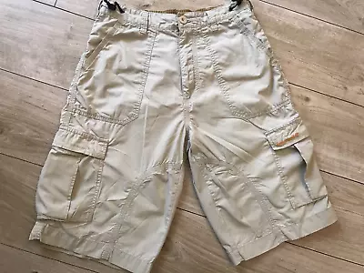 Mens TIMBERLAND Safari CARGO SHORTS (M) • £19.99