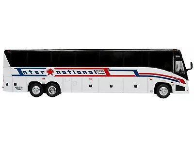 MCI J4500 Coach Bus International Stage Lines White The Bus & Motorcoach Collect • $64.26