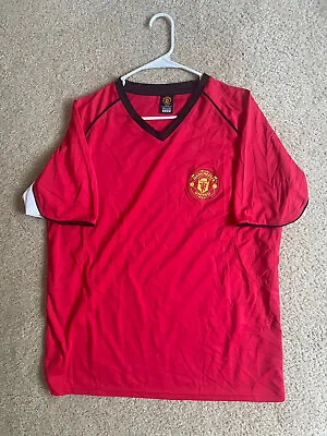 Manchester United Football Shirt Jersey Kit Men’s  Large Red Soccer MUFC • $20