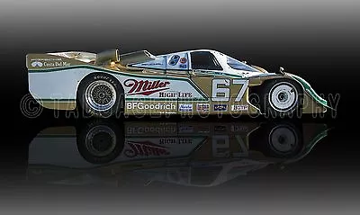 1989 Porsche 962 At Daytona Vintage Classic Race Car Photo CA-1136 • $30