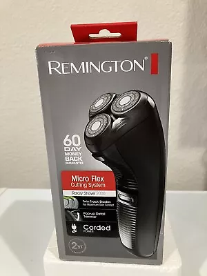 Remington Corded Power Micro Flex Cutting System Rotary Shaver 2000 - Black • $35