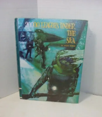 20000 Leagues Under The Sea Jules Verne Vtg Hard Cover Book 1968 Classics Press  • £12.02