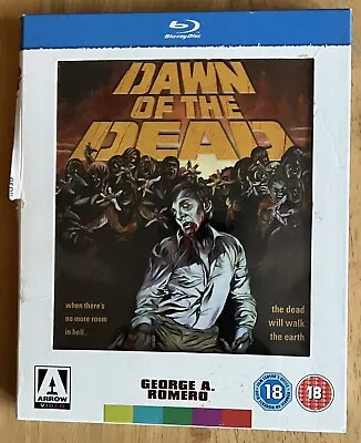 Dawn Of The Dead Blu-ray (2010) David Emge George A Romero 3 Discs Arrow (14) • £12.50