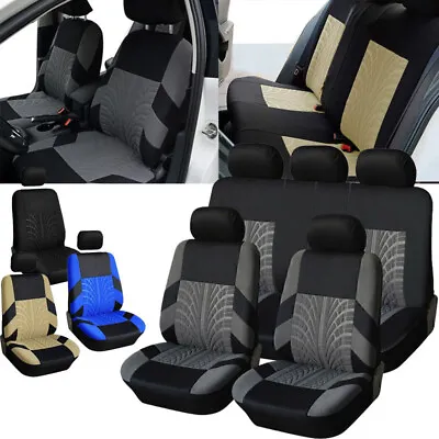 For Subaru Forester Car 5 Seat Covers Front Rear Full Set Protectors Cushion Mat • $35.90