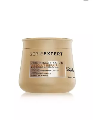 L'OREAL Serie Expert Absolut Repair Gold Quinoa + Protein Masque 8.4fl Oz • $25.50