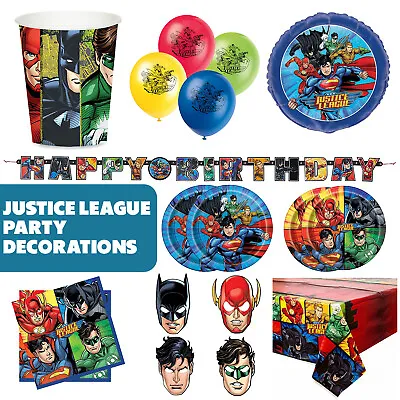 $36.69 • Buy Justice League Tableware And Accessories / Party Decoration Supplies