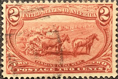 $6.75 • Buy Scott #286 1898 2 Cent Trans Mississippi Exposition Stamp