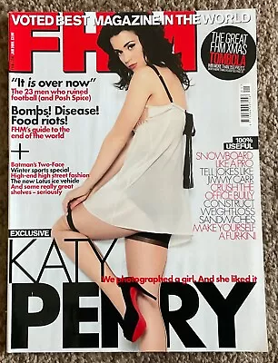 1/ MAGAZINE FHM JANUARY 2009 ISSUE No 229 KATY PERRY • £3.99