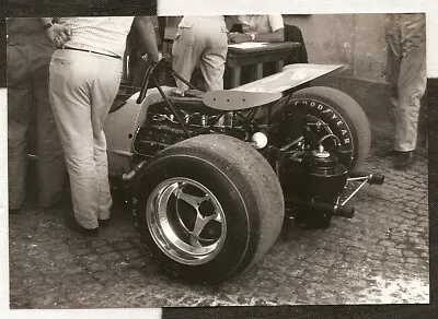 BRUCE McLAREN M7A ITALIAN GP MONZA 1969 DENNY HULME ORIGINAL PERIOD PHOTOGRAPH • $10.09