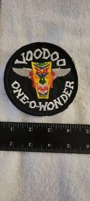 Us Air Force F-101 Voodoo Witch Doctor  One-o-wonder  Embroidered Patch Vietnam • $9.99