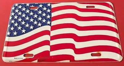 USA Flag Booster License Plate America American Stars & Stripes • $11.99