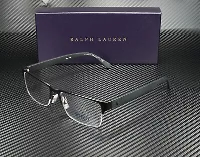 RALPH LAUREN POLO PH1164 9038 Matte Black Demo Lens 56 Mm Men's Eyeglasses • $71.95