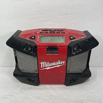 Milwaukee 2590-20 M12 12V Cordless Jobsite Radio AM/FM AUX | *cosmetic* TESTED • $49.99