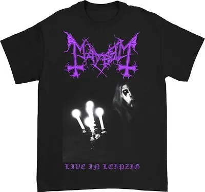 Mayhem - Live In Leipzig DEAD T-shirt - Size Extra Large XL - NEW Black Metal • $24.99
