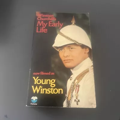 Winston Churchill's My Early Life - Filmed As Young Winston RARE Movie Cover • £2.75
