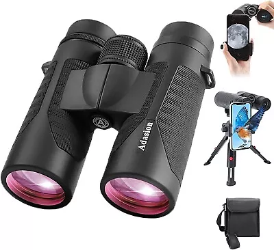 $35 • Buy Adasion 12x42 Binoculars With Phone Adapter - Black