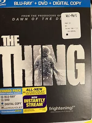 The Thing (Blu-ray/DVD 2012 2-Disc Set Includes Digital Copy UltraViolet) • $10