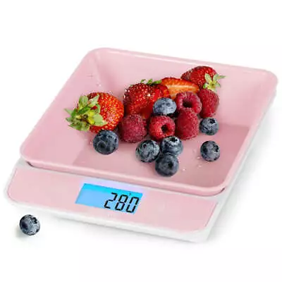 Duronic KS100 /PK Digital Kitchen Scales & Bowl 5kg Capacity Backlit Display • £12.99