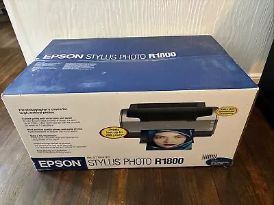 Epson Stylus Photo R1800 Photo Inkjet Printer SEALED • $950