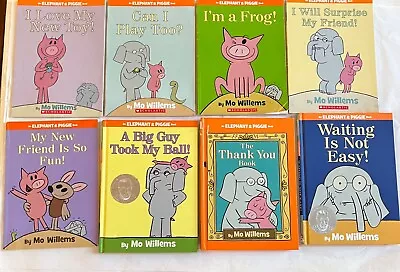 Lot Of 8 Kids Mo Willems Piggie And Elephant Books In Very Good Condition • $28