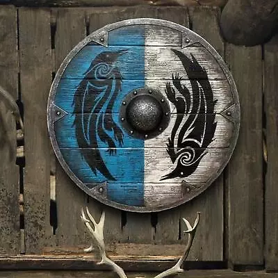 £14.58 • Buy Medieval Eivor Valhalla Raven Authentic Battleworn Viking I3Q4