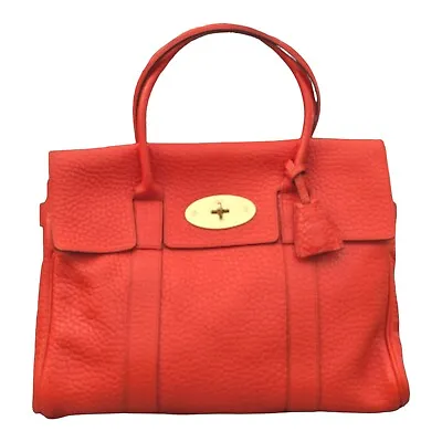 Mulberry Bayswater Tote Mulberry Leather Handbag Mulberry Bag • $850