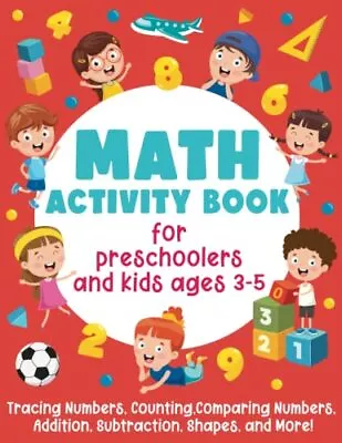 Math Activity Book For Preschoolers ... By Smart Little Owl Paperback / Softback • $6.61