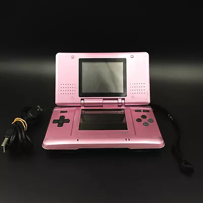 🌸 Nintendo DS Original Pink Console - Tested - With Charger NTR-001 • $105