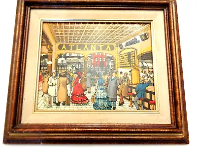 H. Hargrove Seragraph Painting Atlanta Train Station Signed • $39.99