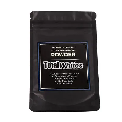 Natural + Organic Activated Charcoal Powder Teeth Whitening Total Whites™ • £4.15