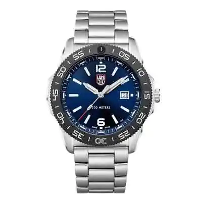 Luminox Pacific Diver XS.3123 Men's Quartz Watch NEW Stainless Steel Band 44mm • $365.99