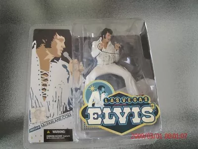 McFarlane Toys  Elvis Presley Las Vegas 3 Action Figure .  BRAND NEW SEALED • $100