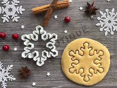 £3.79 • Buy Snowflake Xmas Cookie Cutter 10 | Christmas | Fondant Cake Decorating | UK