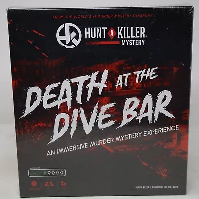 Hunt A Killer Death At The Dive Bar Immersive Murder Mystery Game Board • $19.95