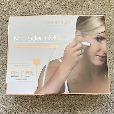 Trophy Skin Microderm MD TSMDD02 Microdermabrasion System White New Sealed • $59.99