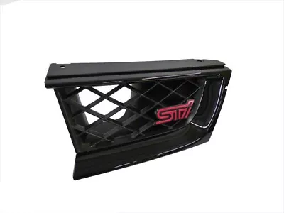 OEM 2006-2007 Subaru Impreza STi Left Outer Grille Obsidian Black 91121FE290VW • $116.94