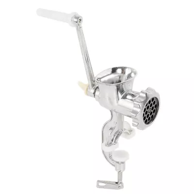 Hand Crank Juicer Manual Wheat Grass Juice Extractor Ground Meat Machine Silver • $30