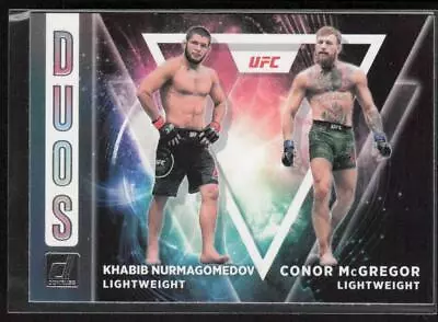 2022 Donruss UFC #8 Khabib Nurmagomedov / Conor McGregor Duos • $2.75
