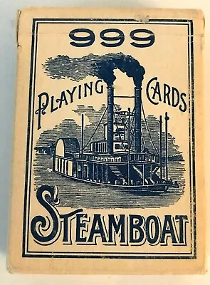 Steamboat 999 U.S.Playing Cards 52 Cards NO JOKERS Vintage  • $11.41