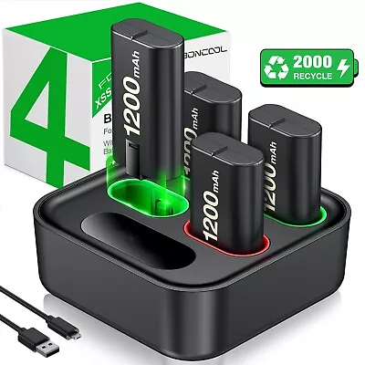 For Xbox One Series S X Controller Rechargeable Battery Pack + Charging Dock • $33.98